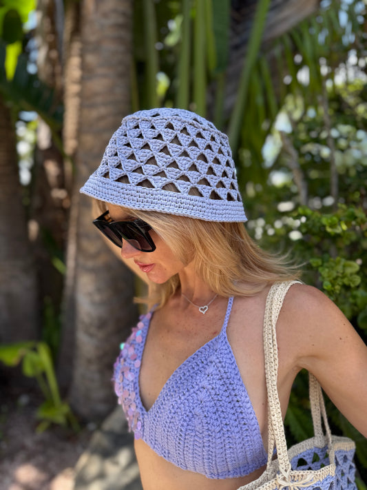 Trendy Raffia Bucket Hat