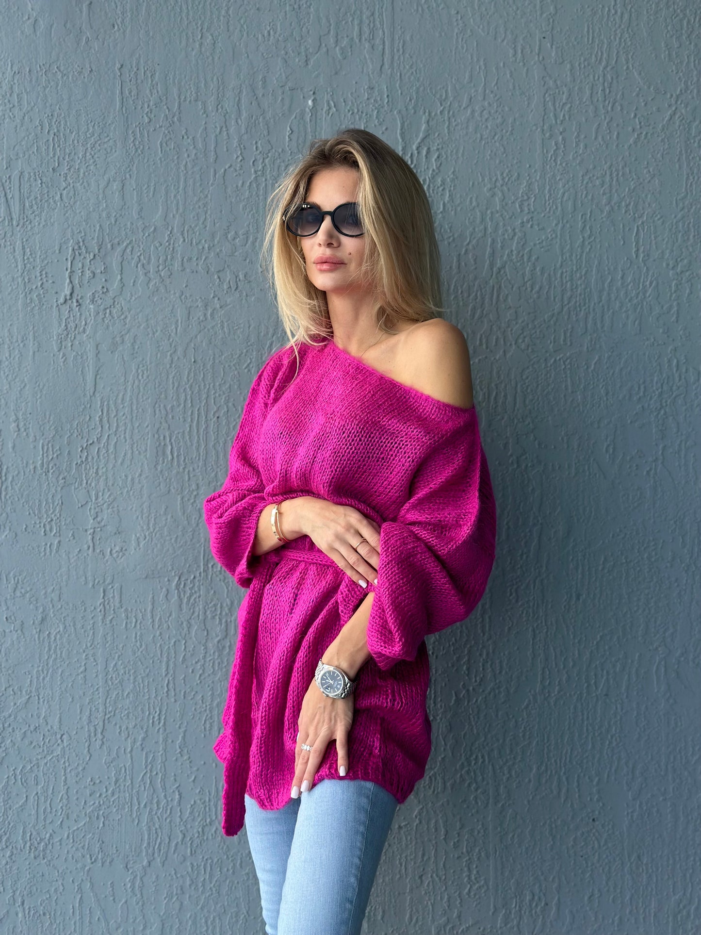 Oversized Mohair Women Sweater