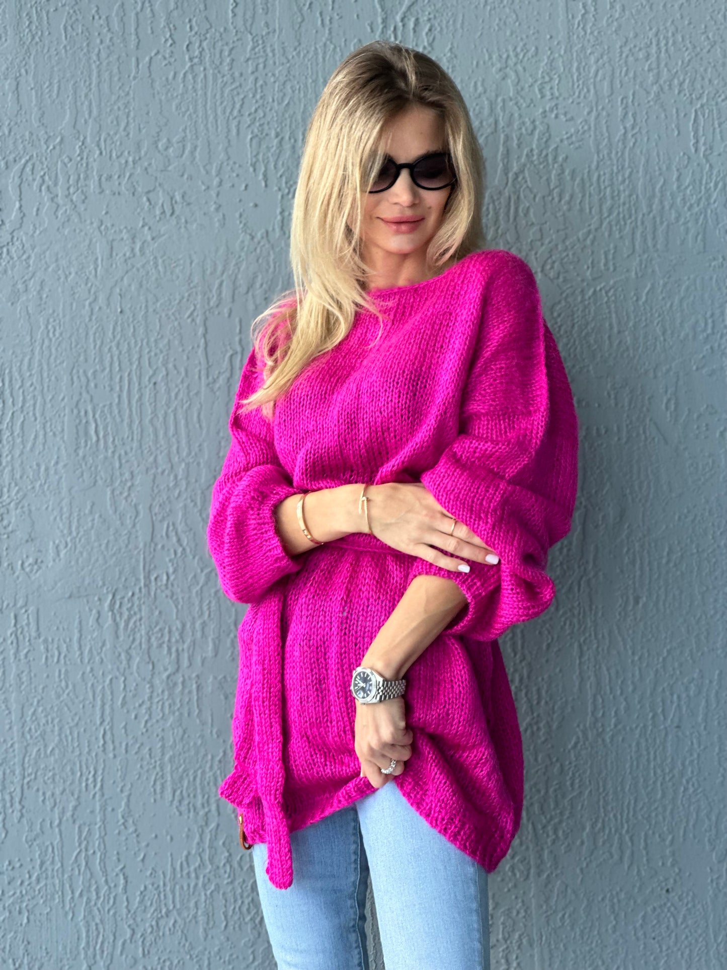Oversized Mohair Women Sweater