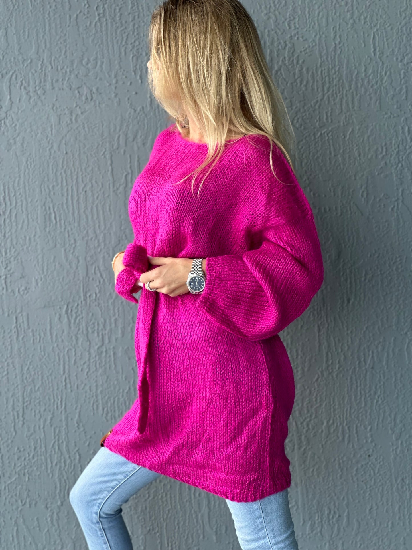 Oversized Mohair Women Sweater