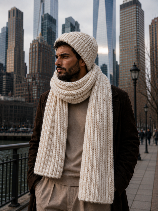 The Hudson Beanie. Handmade Chunky Knit Beanie