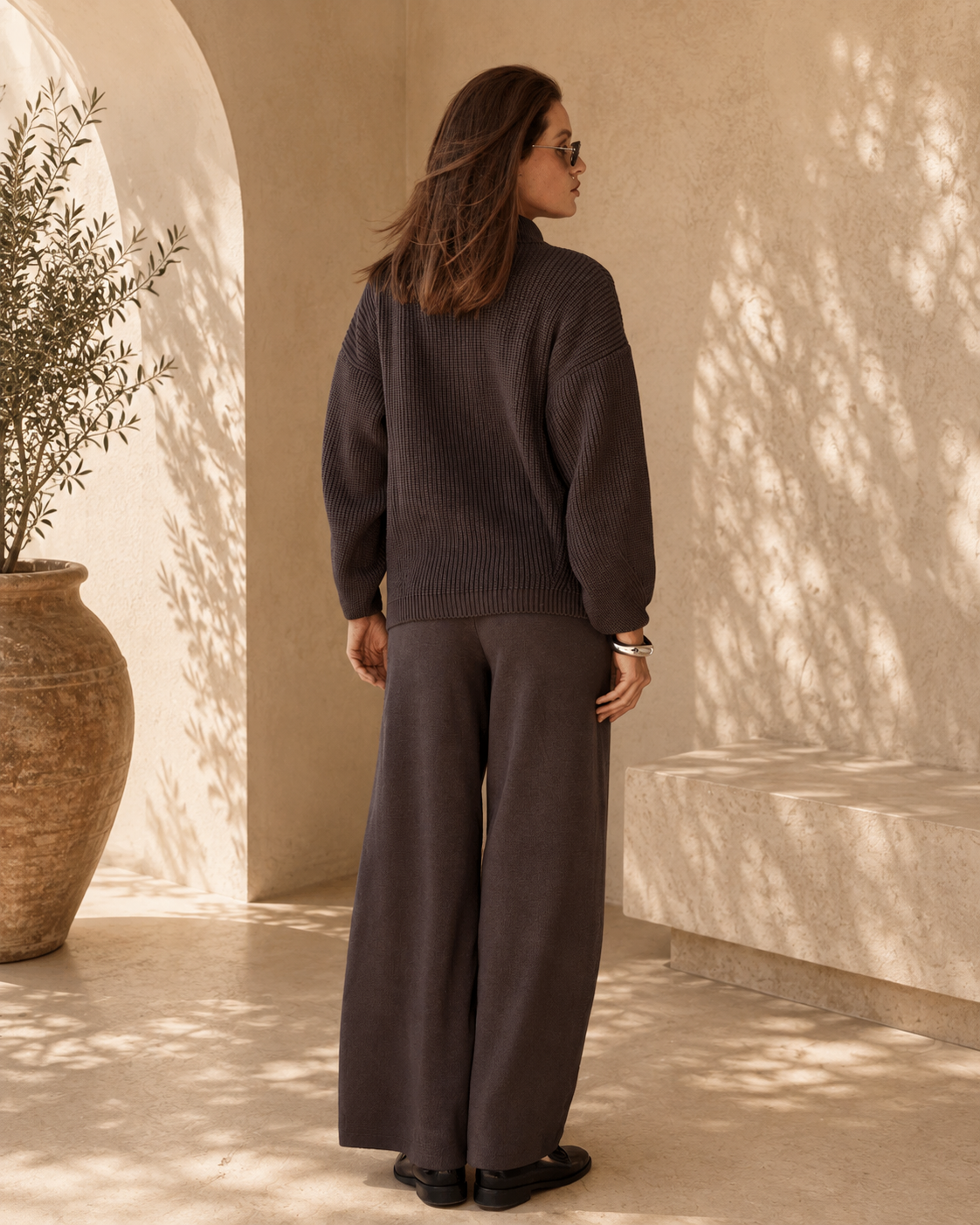 Mila Knit Set - Milk White