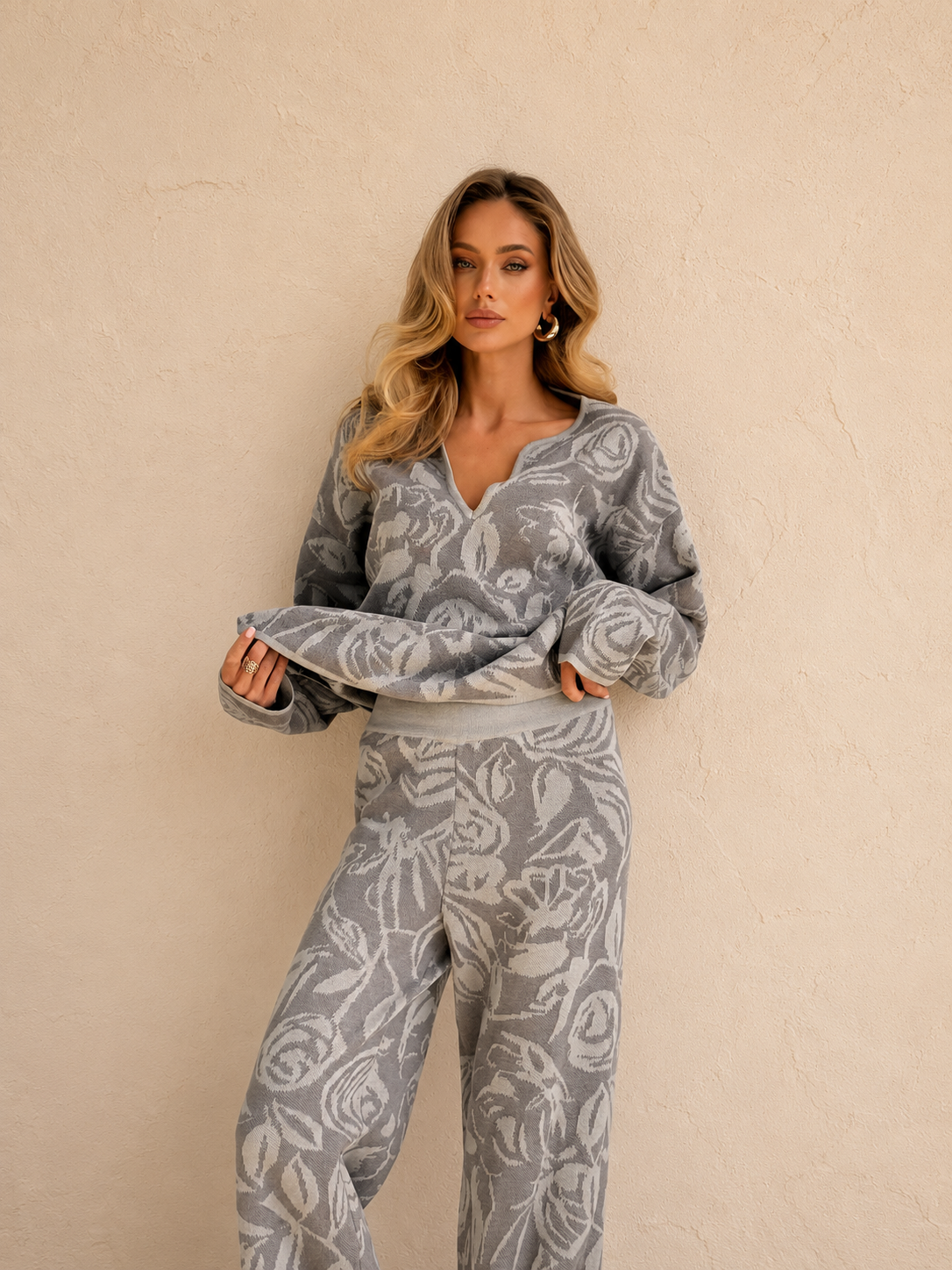 Aurelia Knit Set - Camel