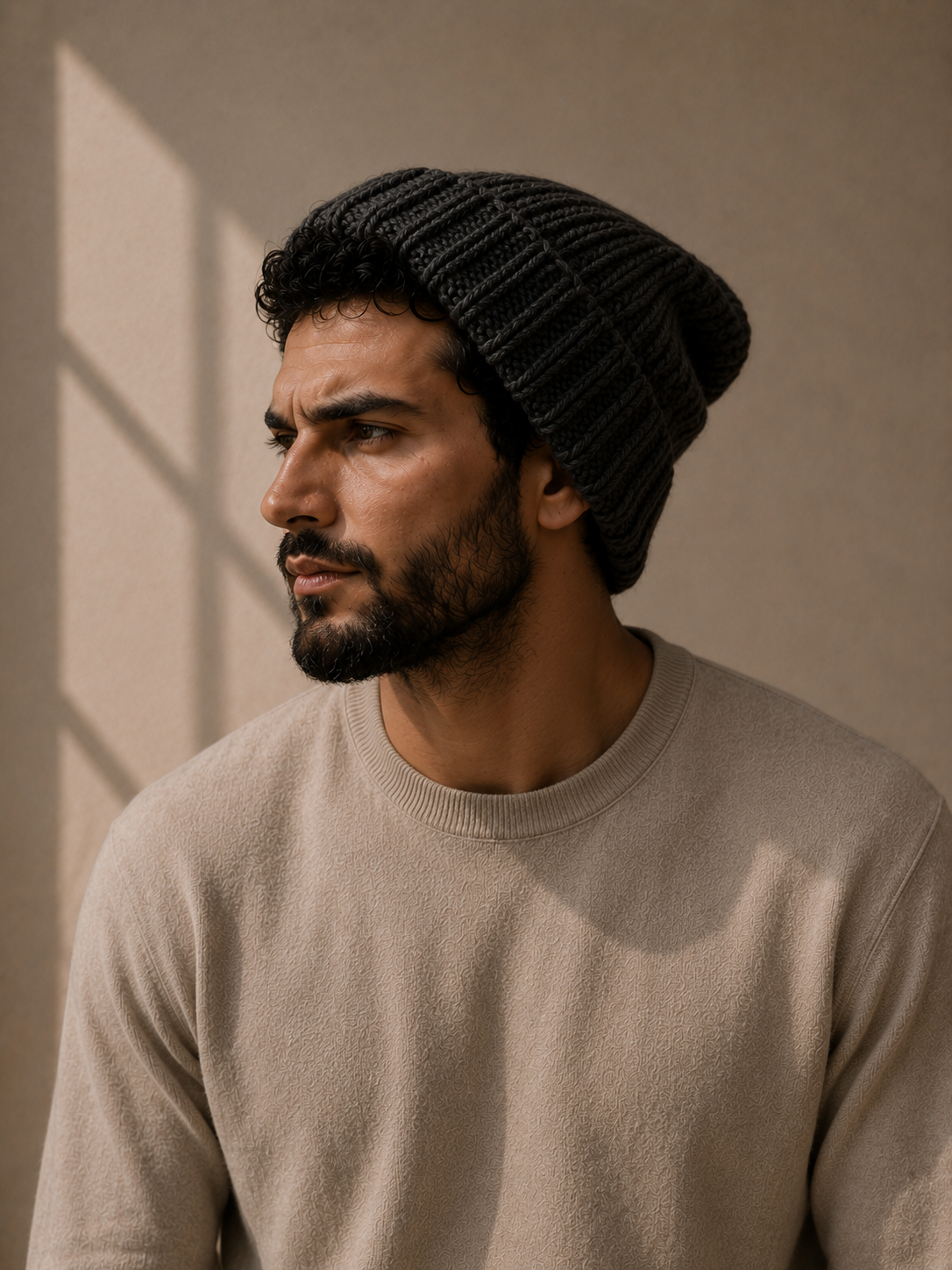 The Hudson Beanie. Handmade Chunky Knit Beanie