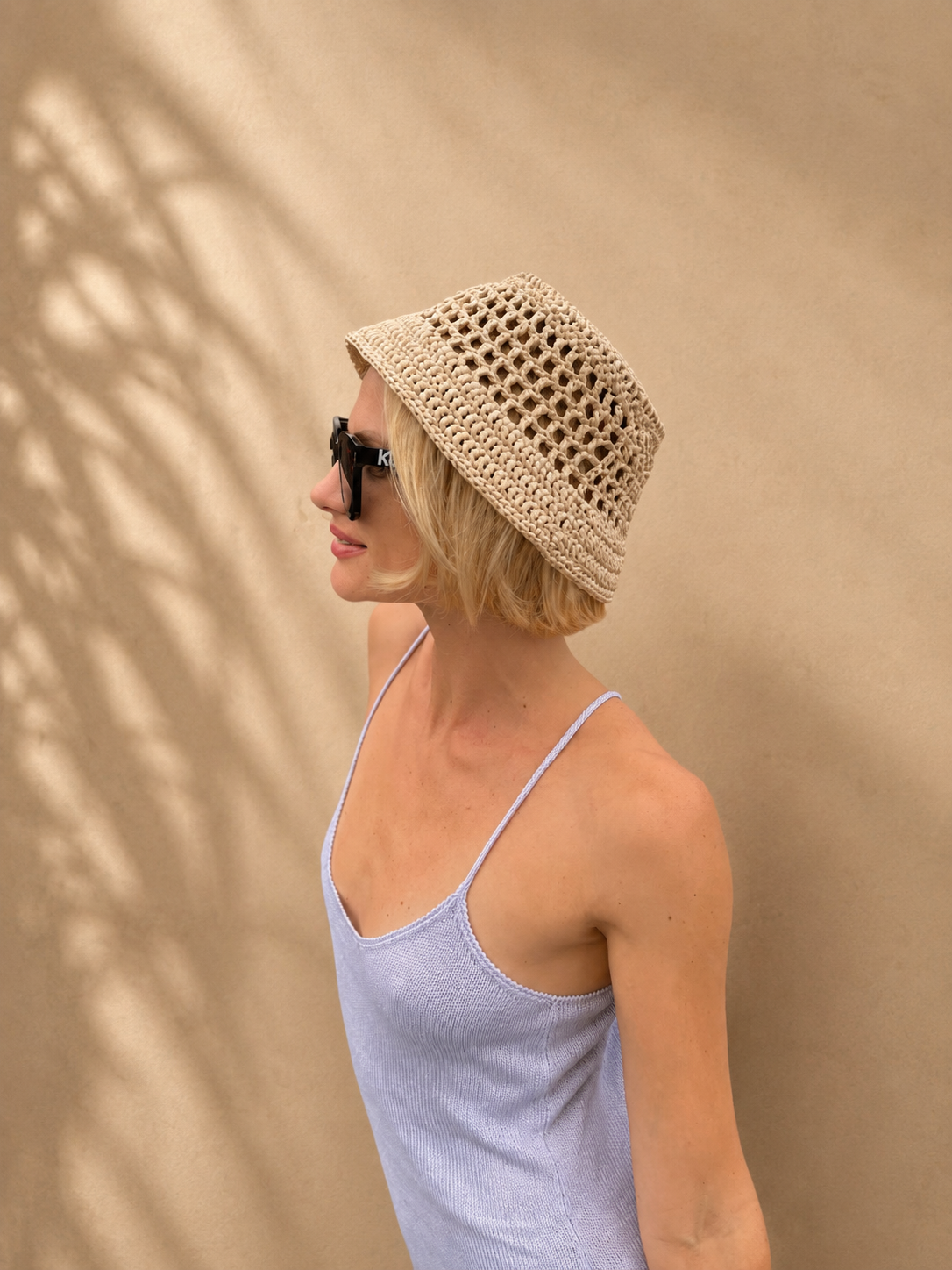 Raffia Bucket Hat