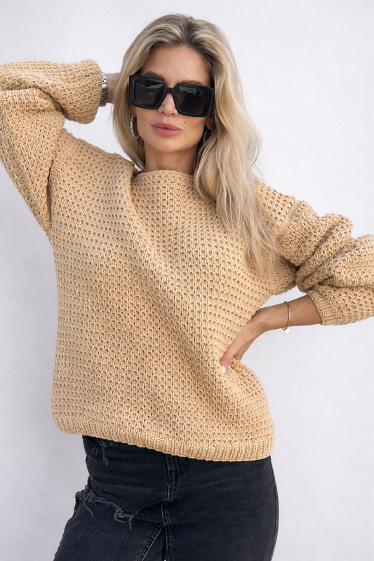 Handmade Cotton Sweater – Effortless Luxury & Modern Comfort