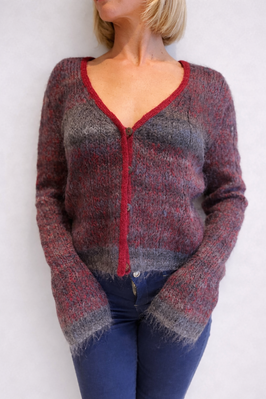 Handmade Mohair Cardigan – Soft Luxury Knit